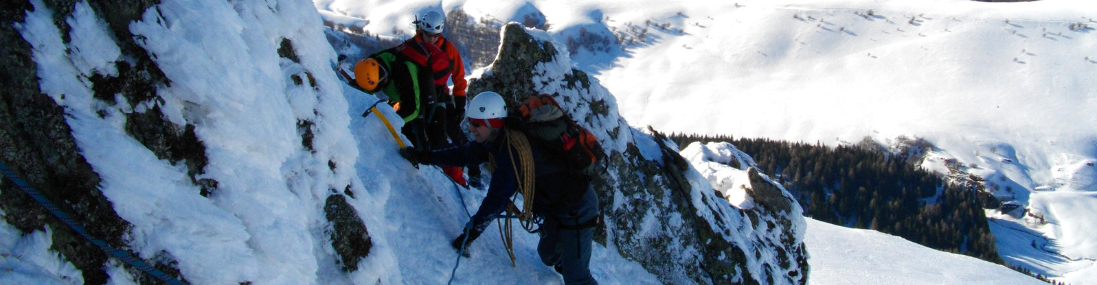 Alpinisme Cantal Auvergne - Rando alpine Plomb Cantal