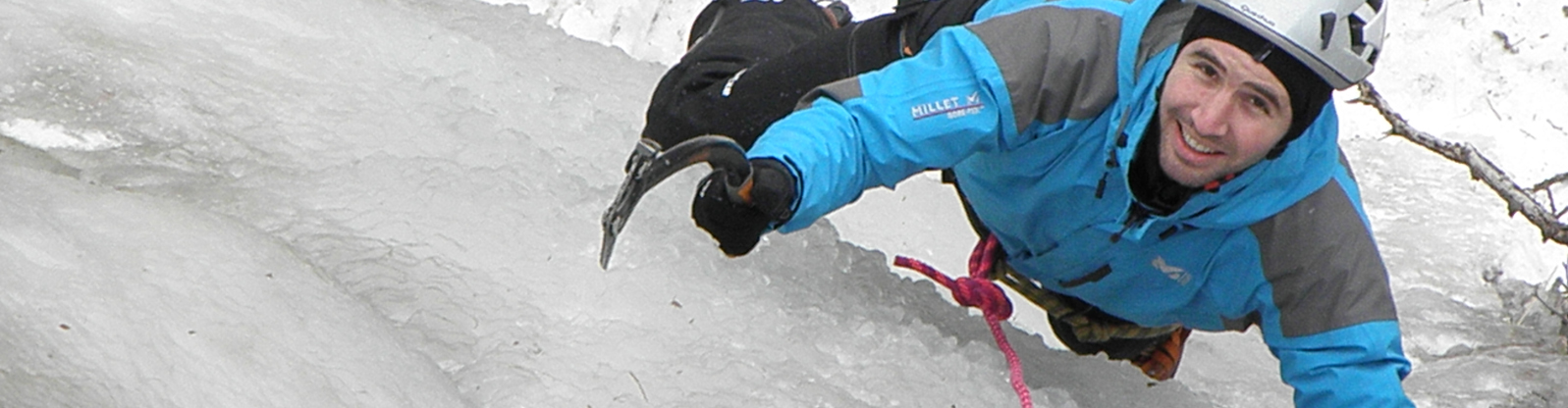 Cascade  Glace-   Alpinisme technique Sancy-  Bureau des Guides d'Auvergne