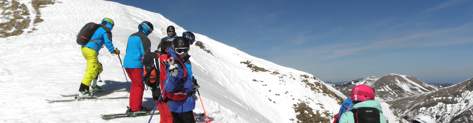 Ski rando hors piste Massif du Sancy