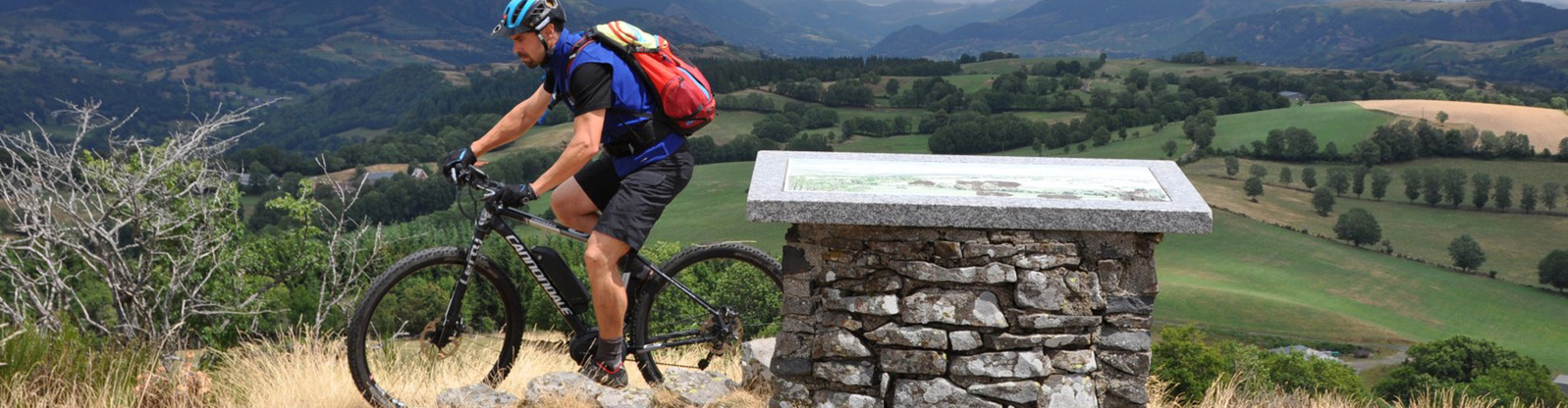 Randonnées VTT-VTT Electrique Cantal Auvergne