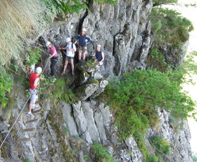 Via Lac des Graves ou Gorges de la Jordanne