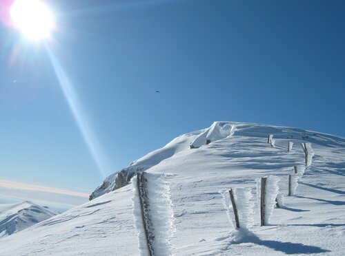 La neige et la glace arrivent...